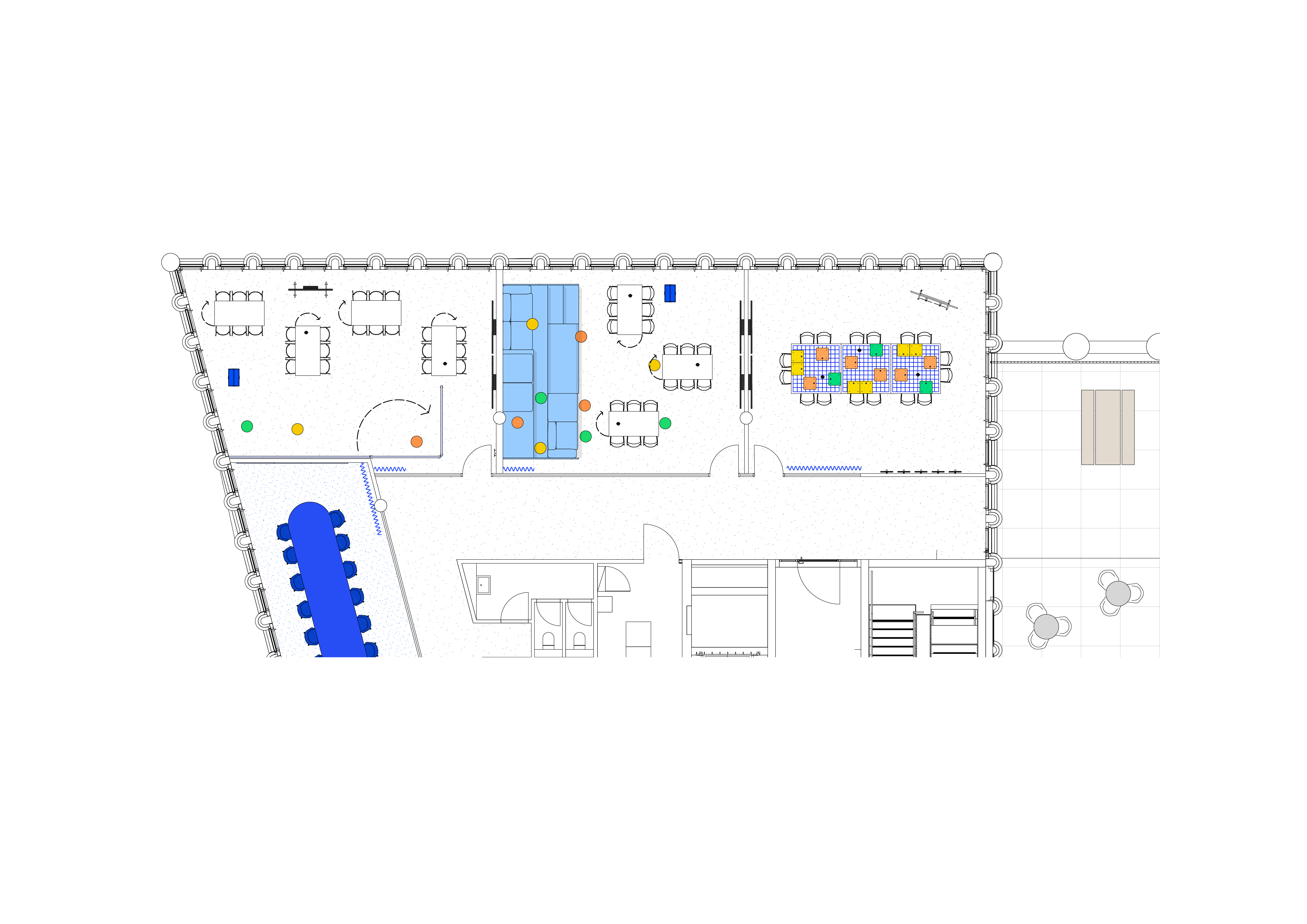 Grundriss Telefonica 6. Obergeschoss