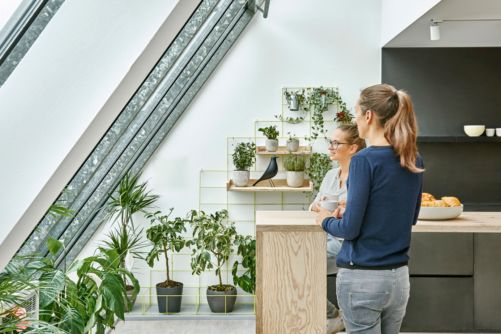 Offene Küche im Office